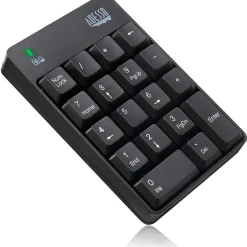 Adesso EasyTouch Wireless Keypad, Black (WKB-6010UB)* Ergonomic Keyboards