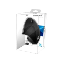 Adesso iMouse E10 Wireless Optical USB Mouse, Black (RG8162)* Ergonomic Mice