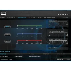 Adesso iMouse E30 Wireless Advanced Optical Mouse, Black* Ergonomic Mice