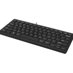 Adesso SlimTouch Mini Wired Gaming Keyboard, Black (AKB-111UB)* Keyboards