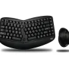 Adesso Wireless Mini Ergonomic Keyboard and Mouse Combo (WKB-1150CB)* Ergonomic Keyboard & Mouse Sets