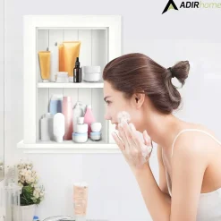 1-Shelf Recessed Wall Mount Shelf, 19