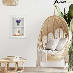 1-Shelf Recessed Wall Mount Shelf, 19