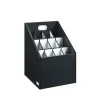 Online 20-Slot Roll File, 22.24"H x 15.55"W x 15.55"D, Black (ADI628-WBLK) File Cabinets