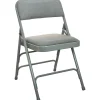 Gray Padded Folding Chairs, 4/Pack (DPI903F-GG-4) Folding & Stacking