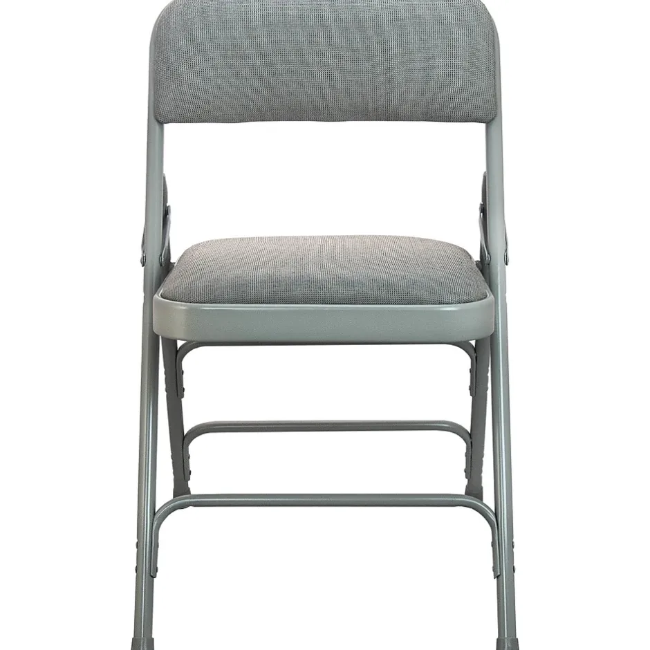 Gray Padded Folding Chairs, 4/Pack (DPI903F-GG-4) Folding & Stacking