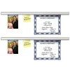 Best Grip-a-Strip Display Rail, 9 Inch, Satin, Medium Size, Pack of 2 (AVT1500-2) Bulletin