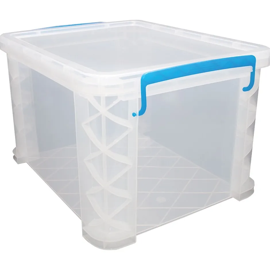 Advantus Super Stacker File Box, Letter/Legal Size, Clear (36871) Sale