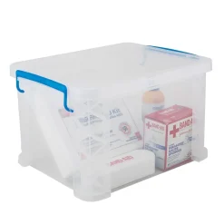 Advantus Super Stacker File Box, Letter/Legal Size, Clear (36871) Sale