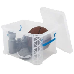 Advantus Super Stacker File Box, Letter/Legal Size, Clear (36871) Sale