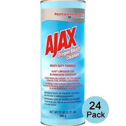 Ajax Oxygen Bleach Cleanser Heavy-Duty Formula, 21 Fl. oz., 24/Carton (214278)