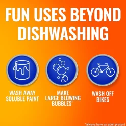 Ajax Super Degreaser Liquid Dish Soap, Lemon, 28 oz. (144673)