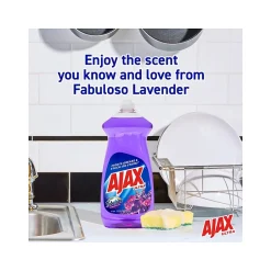 Ajax Ultra Dish Soap, Fabuloso Lavender, 28 fl. oz, 9/Carton (61037540CT)