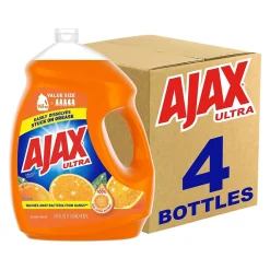 Ajax Ultra Dish Soap Refill, Orange, 145 oz., 4/Carton (61034144CT)
