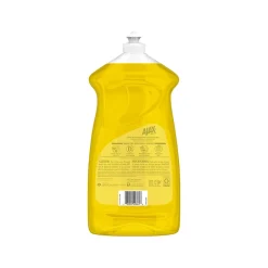 Ajax Ultra Super Degreaser Dish Soap, Lemon, 52 fl. oz., 6/Carton (149861CT)
