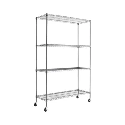 Sale Complete 4-Shelf Metal Unit, 48