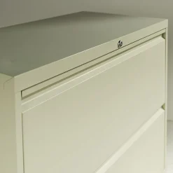 Discount 2-Drawer Mobile Lateral File Cabinet, Letter/Legal Size, Lockable, 28.375"H x 36"W x 19.25"D, Light Gray (ALELF3629LG) File Cabinets