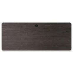 Discount Modern Teacher Series 60"W Pedestal Desk, Charcoal Woodgrain/Gray (MSD6024CH) Computer Desks