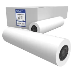 New 20# Wide Format CAD Inkjet Bond Paper, 36" x 300', Uncoated, 2/Pack (36300) Wide Format Paper