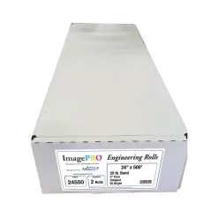 Outlet ImagePRO Wide-Format Bond Paper Roll, 24" x 500', 2/Carton (24550) Wide Format Paper