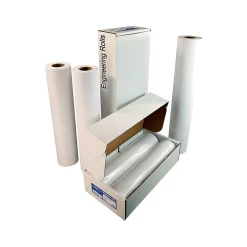 Hot Wide Format Engineering Paper, 24" x 500', 2/Carton (24510) Wide Format Paper