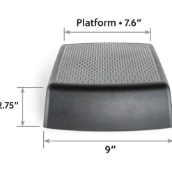 Allsop ErgoRiser Monitor Stand, Black (32212)* Monitor Mounts & Stands