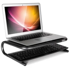 Allsop Metal Art Jr. Monitor Stand, Pearl Black (30165)* Monitor Mounts & Stands