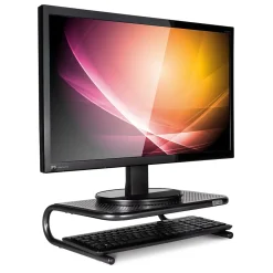 Allsop Metal Art Jr. Monitor Stand, Pearl Black (30165)* Monitor Mounts & Stands