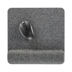 Allsop Premium Plush Foam Non-Skid Mouse Pad with Wrist Rest, Gray (32311)* Ergonomic Wrist Rests