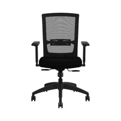 Hot Quip Ergonomic Mesh Back Swivel Task Chair, Black/Carbon (STNOBLK) Office Chairs