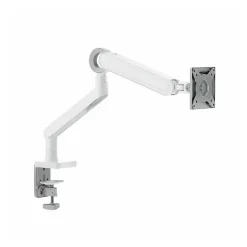 ALOGIC Glide Adjustable Single Arm, Up to 35" Monitor, White (C32GMA1)* Monitor Mounts & Stands