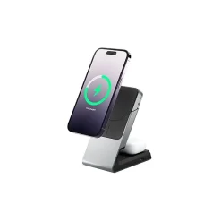 ALOGIC Matrix MagSafe Wireless USB-C Charging Stand for Multiple Brands, Black (MSCDD)