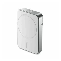 ALOGIC Matrix MagSafe Wireless USB-C Power Bank for Multiple Brands, 5100 mAh, White (MSPB5KWH)