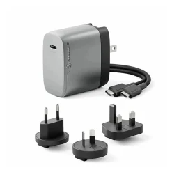 ALOGIC Rapid Power USB-C Wall Charger for Multiple Brands, Space Gray/Black (WCM1X67-SGR)