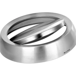 Alpine Industries Alpine Dual-Stream Trash/Recycling Station, 34-Gallon, Stainless Steel (ALP470-65L-1-R-T)