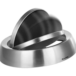 Alpine Industries Alpine Dual-Stream Trash/Recycling Station, 34-Gallon, Stainless Steel (ALP470-65L-1-R-T)