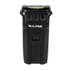Alpine Industries 500 Series Plastic Outdoor Trash Can, 64 Gallon, Black (ALP500-64-BLK)