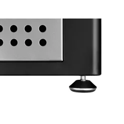 Alpine Industries Steel Outdoor Commercial Trash Can with Ashtray Lid, 40 Gallon, (472-40-SIL)