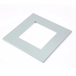 Alpine Industries Steel Trash Can with Lid, 29-Gallon, Black (ALP4450-KIT-BLK-S-TR)