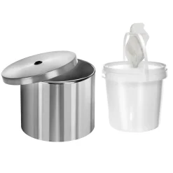 Alpine Industries Universal Wall Mounted Wet Wipe Dispenser, Stainless Steel (4777-W)