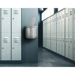 Alpine Industries Universal Wall Mounted Wet Wipe Dispenser, Stainless Steel (4777-W)