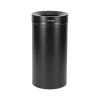 Alpine Industries Alpine Stainless Steel Trash Can, 27-Gallon, Matte Black (ALP475-27-BLK)