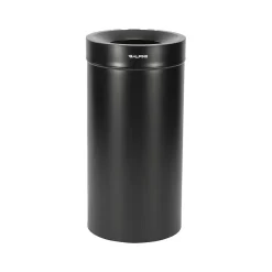 Alpine Industries Alpine Stainless Steel Trash Can, 27-Gallon, Matte Black (ALP475-27-BLK)