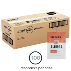 Keurig K-Cups<Alterra Colombia Coffee Flavia Freshpack, Medium Roast, 100/Carton (MDRA180)