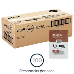 Keurig K-Cups<Alterra Hazelnut Coffee Flavia Freshpack, Medium Roast, 100/Carton (MDRA185)
