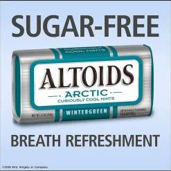 Gum & Mints<Altoids Arctic Sugar Free Wintergreen Mints, 9.6 oz., 8/Pack (209-00489)