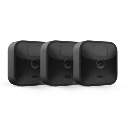 Security Cameras & Systems<Blink Amazon Outdoor Wireless 3-Camera System, Black (B086DKSHQ4)