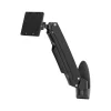 Amer Heavy Duty Curved Monitor Wall Mount Arm, Up to 49" Monitor, Black (AMR1UW)* Monitor Mounts & Stands