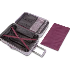 American Tourister Cascade 22" Hardside Carry-On Suitcase, 4-Wheeled Spinner, Purple Haze (143244-4321)
