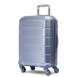 American Tourister Stratum 2.0 22" Hardside Carry-On Suitcase, 4-Wheeled Spinner, Slate Blue (142348-E264)